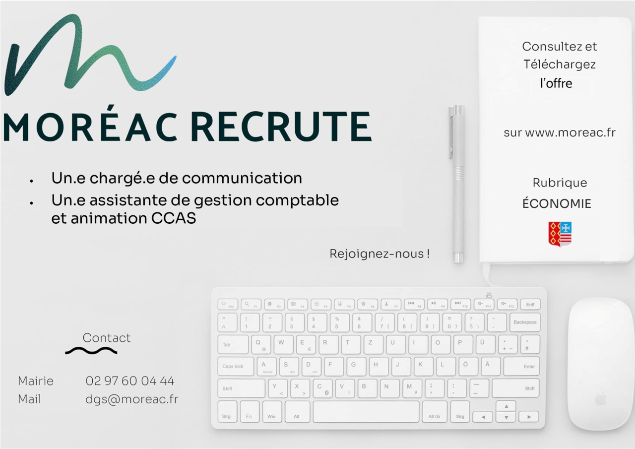 Offre emploiCOMMUNICATIONETCCASCOMPTA